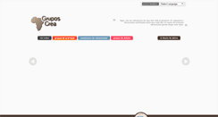 Desktop Screenshot of grupos.crea-africa.org